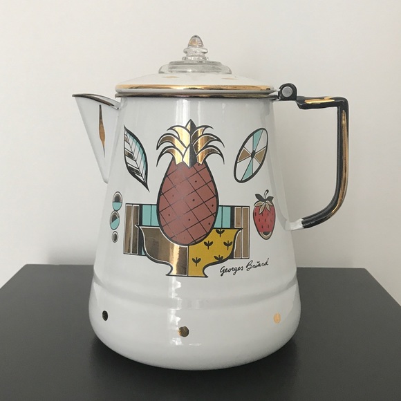 Vintage George Briard Percolator Coffee Pot